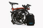 Brompton H6L Electric C Line Explore Flame Lacqeur