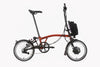 Brompton H6L Electric C Line Explore Flame Lacqeur