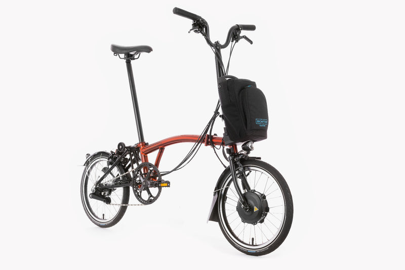 Brompton H6L Electric C Line Explore Flame Lacqeur
